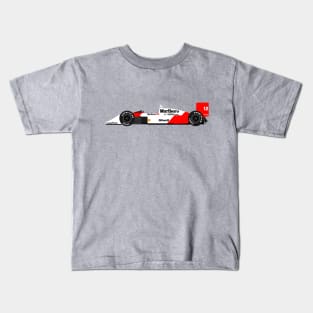 McLaren MP4/4 F1 Ayrton Senna Kids T-Shirt